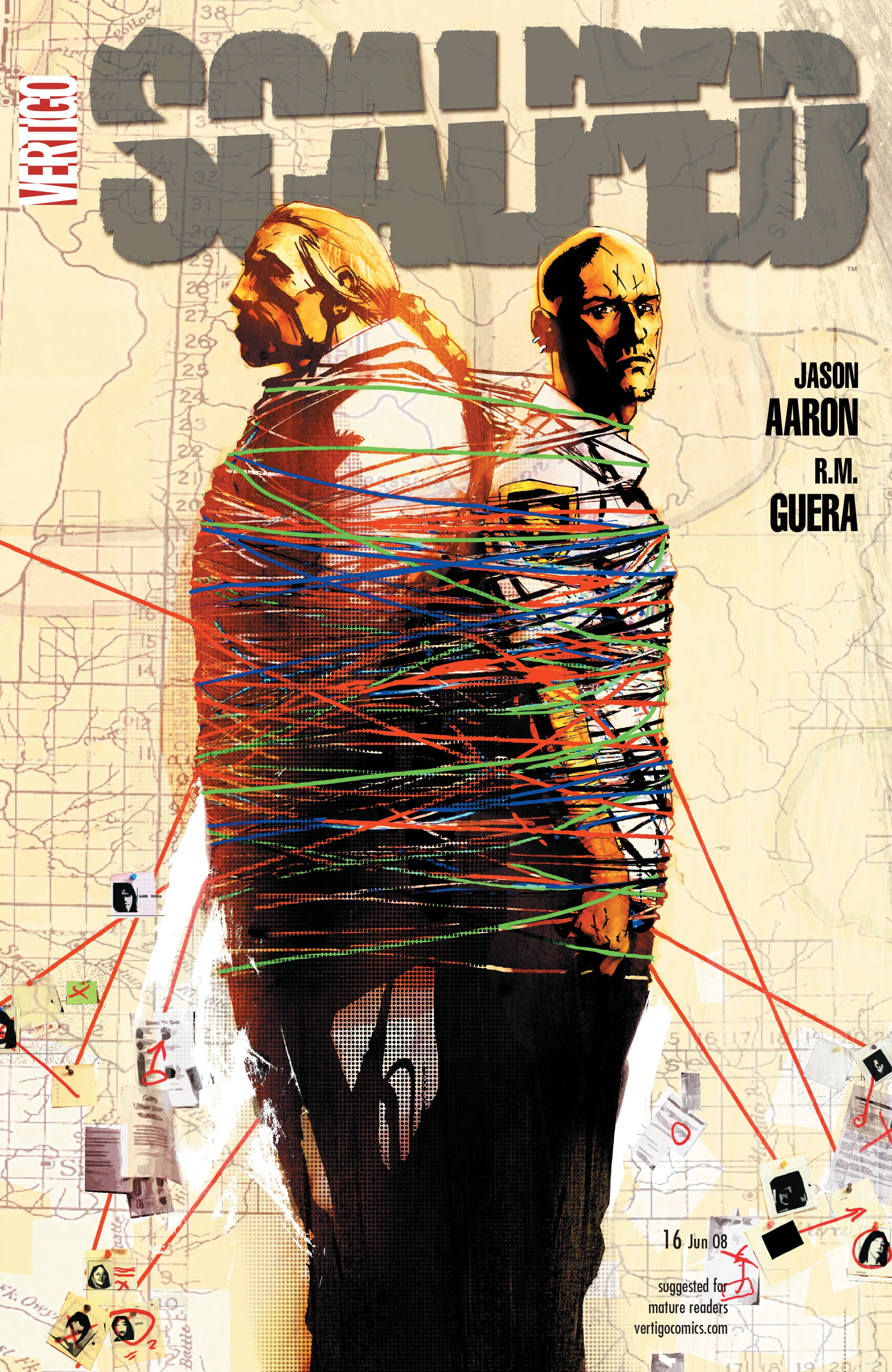 Scalped #16 (DC, 2008 — Cover A) cover